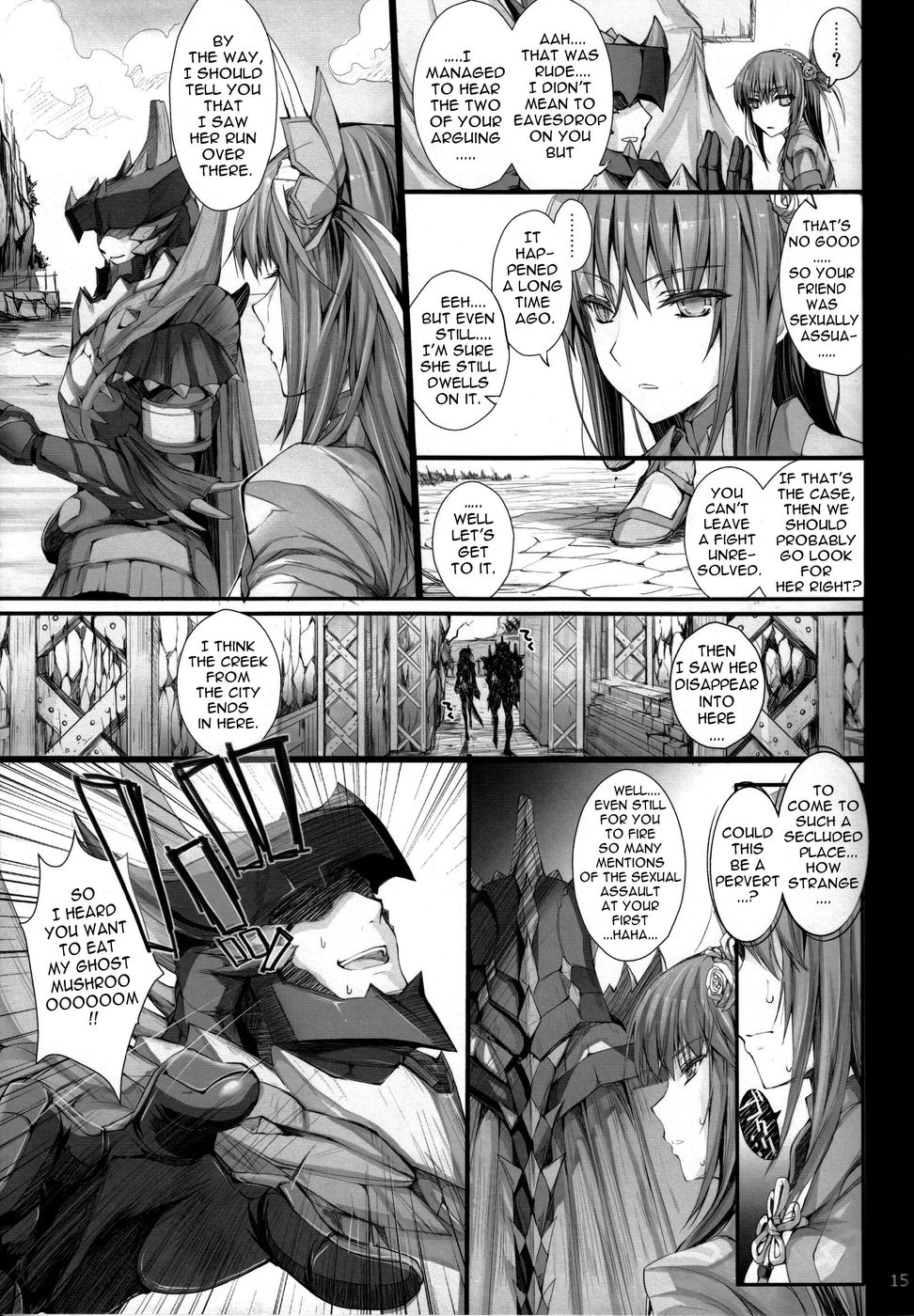 Hentai Manga Comic-Monhan no Erohon-Chapter 13-15